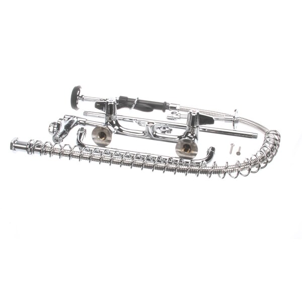 Pre-Rinse, Wall Mount Base, 8 Centers, 6 Wall Br